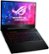 Alt View Zoom 12. ASUS - ROG GU502GV 15.6" Gaming Laptop - Intel Core i7 - 16GB Memory - NVIDIA GeForce RTX 2060 - 1TB SSD + Optane - Brushed Metallic Black.