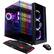 Front. CyberPowerPC - Gaming Desktop - Intel Core i5-9400F - 8GB Memory - AMD Radeon RX 580 - 1TB HDD + 240GB SSD - Black.