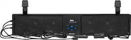 BOSS Audio - 26" Weatherproof Sound Bar for ATVs/UTVs with Bluetooth and Built-In Amplifier - Black