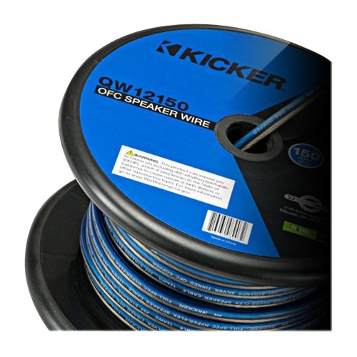 KICKER - Q-Series 150' Speaker Cable - Blue was $349.99 now $262.49 (25.0% off)