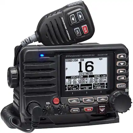 Angle. Standard Horizon - 2-Way Radio - Black.