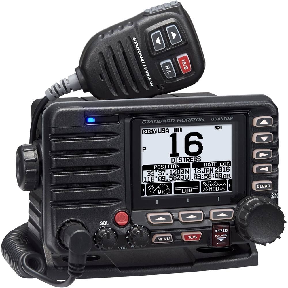 Angle. Standard Horizon - 2-Way Radio - Black.