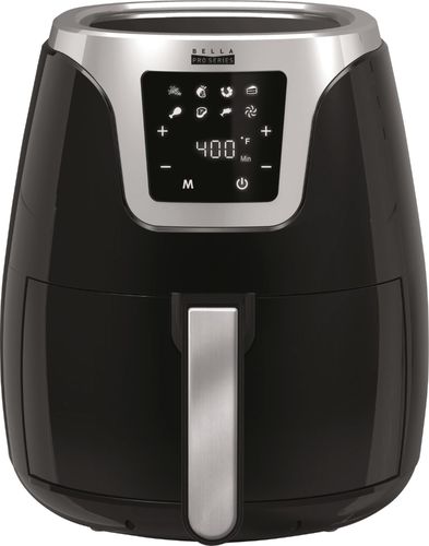 Bella - Pro Series 4.5qt Digital Air Fryer - Black was $119.99 now $49.99 (58.0% off)