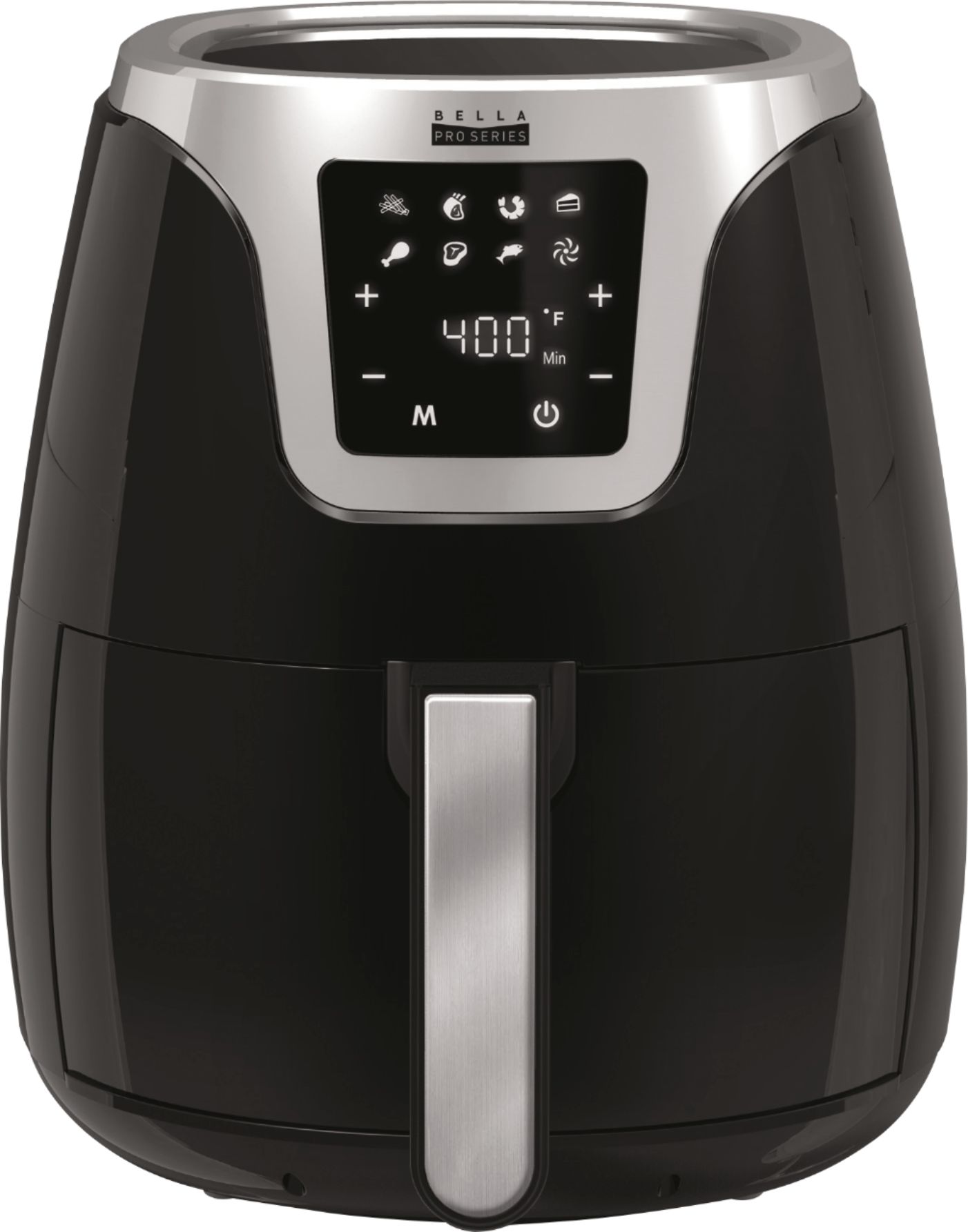 Bella Pro Series 4.5qt Digital Air Fryer Black 90084 - Best Buy