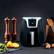 Alt View 16. Bella - Pro Series 4.5qt Digital Air Fryer - Black.