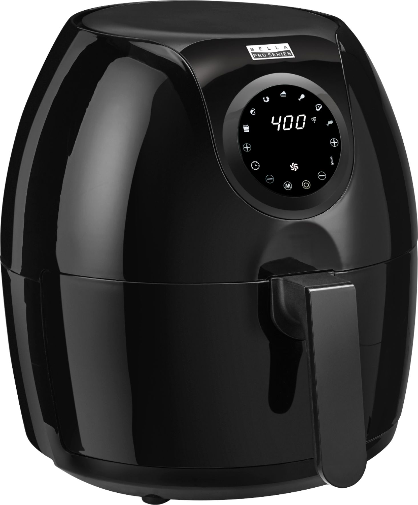 Bella Pro Series - 6-Qt. Digital Air Fryer - Black