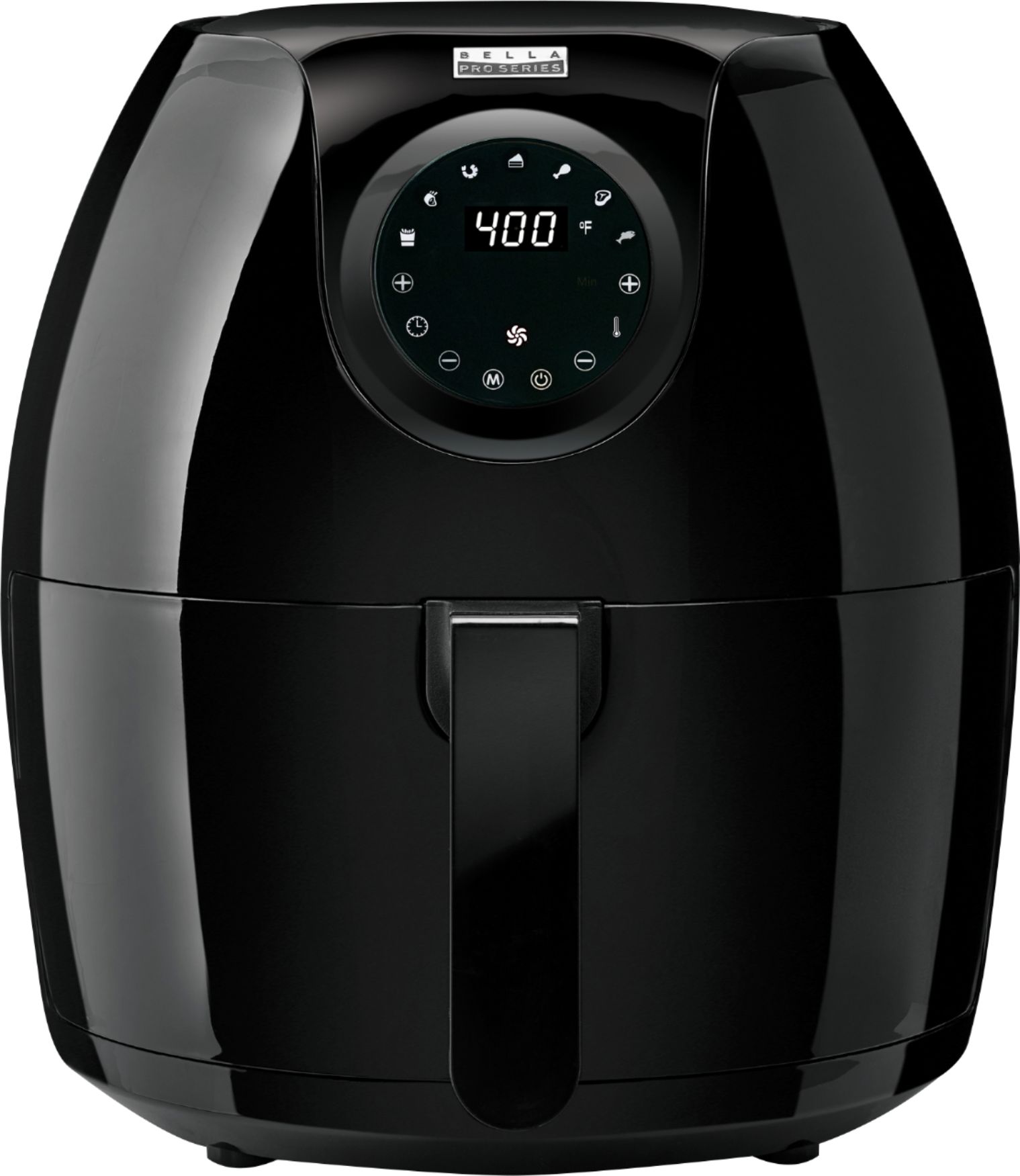 Bella Pro Series - 6-Qt. Digital Air Fryer - Black