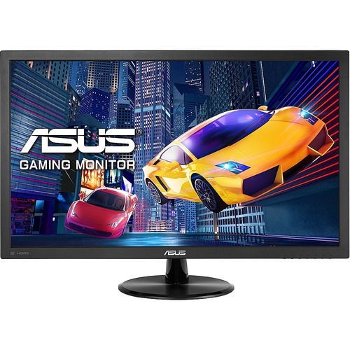 Asus VP228QG Widescreen Gaming LCD Monitor - Black - Black