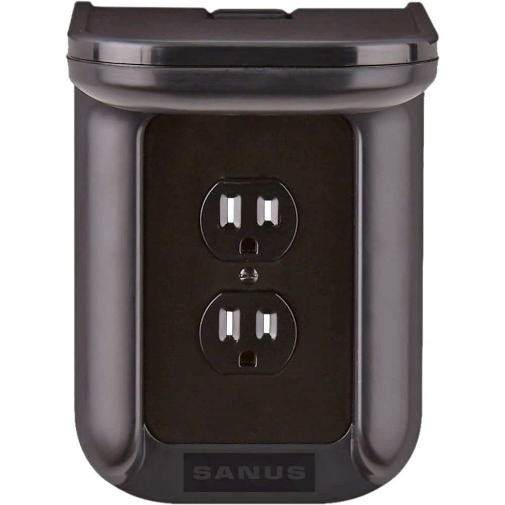 Front. Sanus - Outlet Shelf for Sonos One, PLAY:1 - Black.