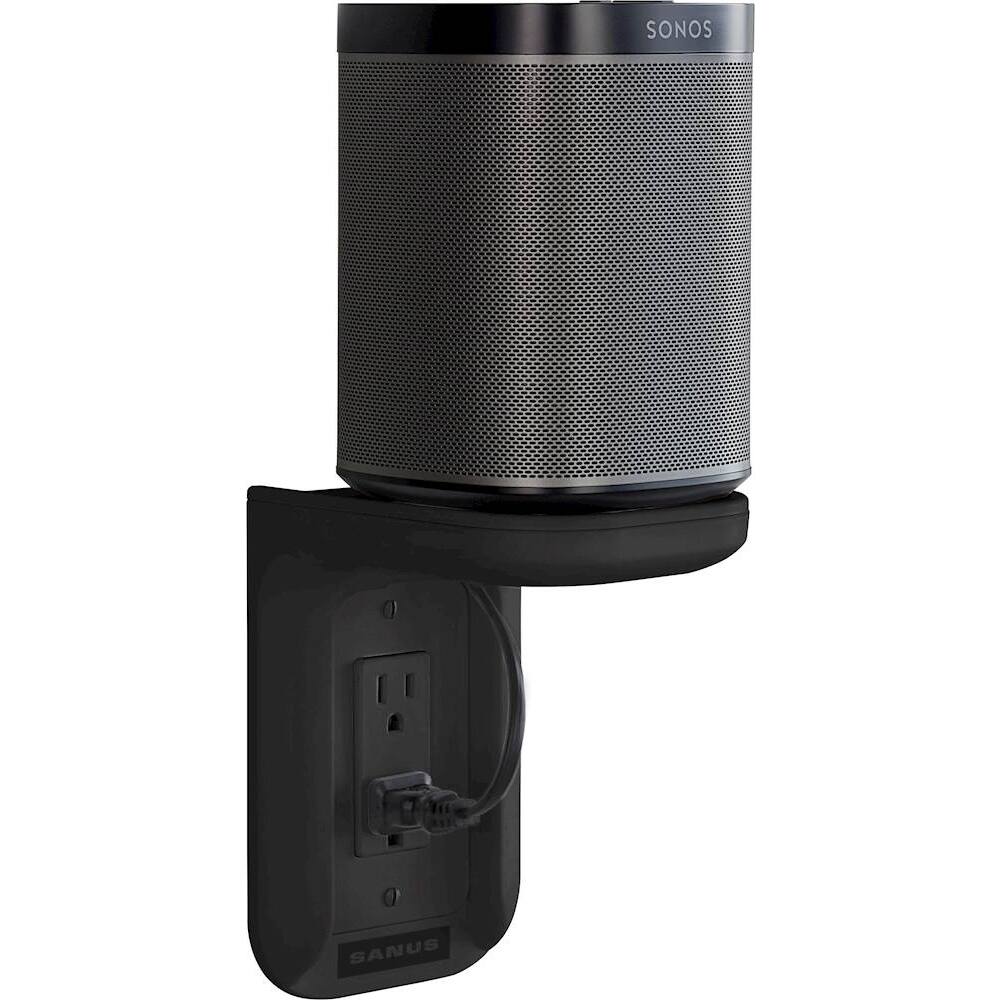 Alt View 11. Sanus - Outlet Shelf for Sonos One, PLAY:1 - Black.