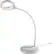 Front. Adesso - LED Desk Lamp with USB Charging - White.