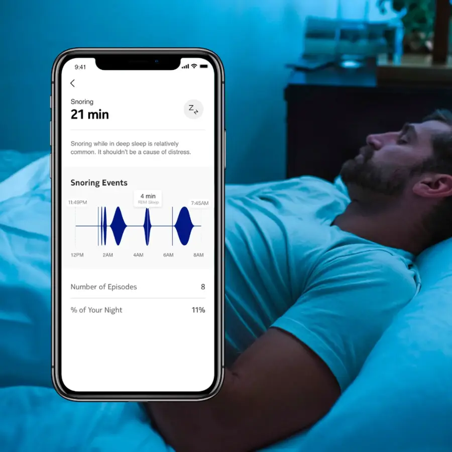 Alt View 16. Withings - Sleep Tracking Mat - Gray.