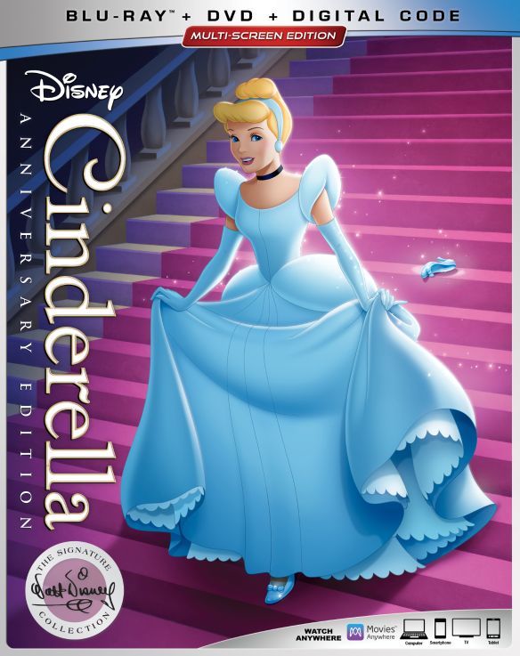 Cinderella [Signature Collection] [Includes Digital Copy] [Blu-ray/DVD] [1950]