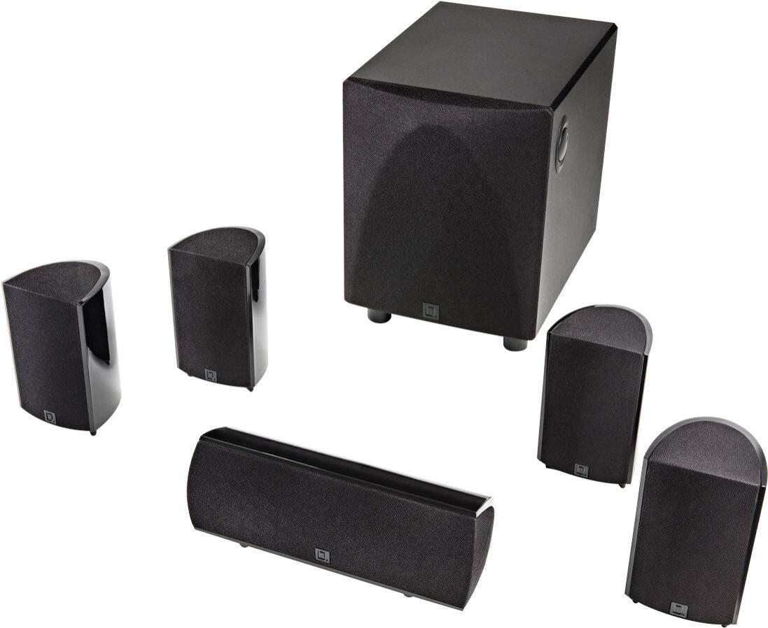 Alt View 11. Definitive Technology - ProCinema 6D 5.1-Channel Home Theater Speaker System - Gloss Black.