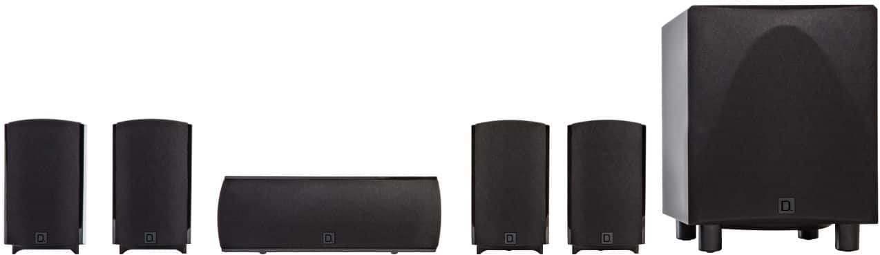Alt View 12. Definitive Technology - ProCinema 6D 5.1-Channel Home Theater Speaker System - Gloss Black.