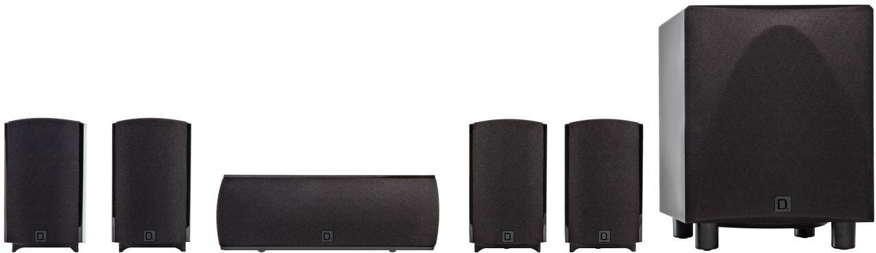 Alt View 12. Definitive Technology - ProCinema 6D 5.1-Channel Home Theater Speaker System - Gloss Black.