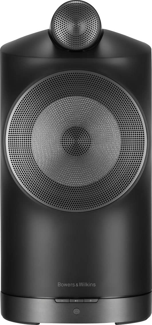 Front. Bowers & Wilkins - Formation Duo 6-1/2" Powered Wireless 2-Way Bookshelf Speakers (Pair) - Black.