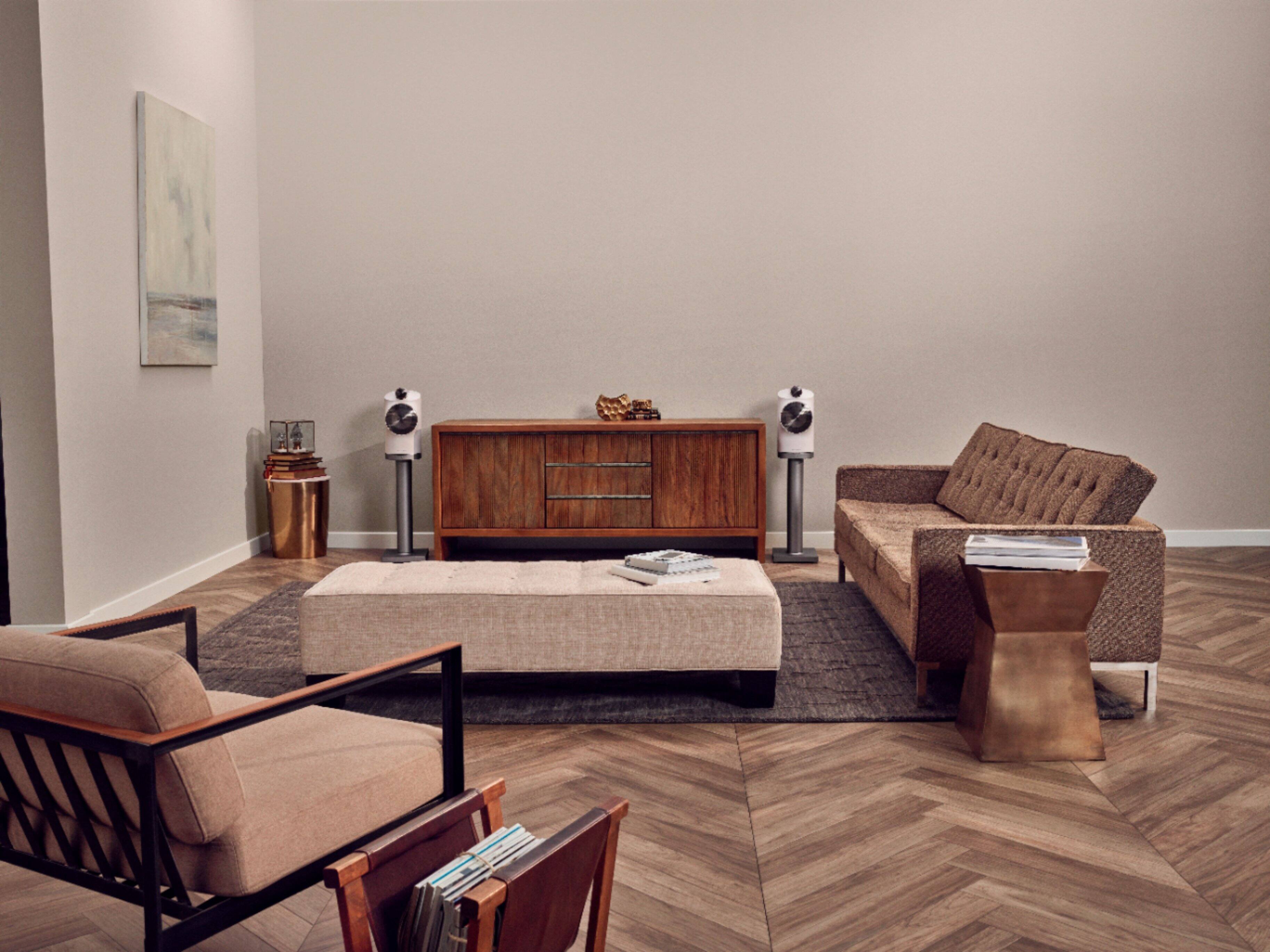 Alt View 13. Bowers & Wilkins - Formation Duo Speaker Stands (2-Pack) - Silver.