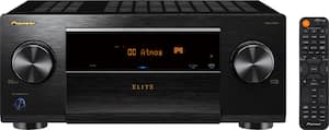 Pioneer - Elite 9.2-Ch. Bluetooth Capable with Dolby Atmos 4K Ultra HD HDR Compatible A/V Home Theater Receiver - Black - Front_Zoom