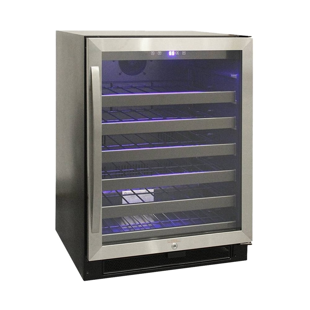 Vinotemp 54-Bottle Wine Cooler Stainless steel EL-54SBB - Best Buy