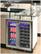 Alt View 18. Vinotemp - 33-Bottle and 101-Can Dual Zone Wine and Beverage Cooler - Silver.