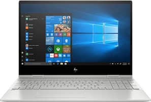 HP - ENVY x360 2-in-1 15.6" Touch-Screen Laptop - Intel Core i5 - 8GB Memory - 256GB Solid State Drive - Natural Silver, Sandblasted Anodized Finish - Front_Zoom