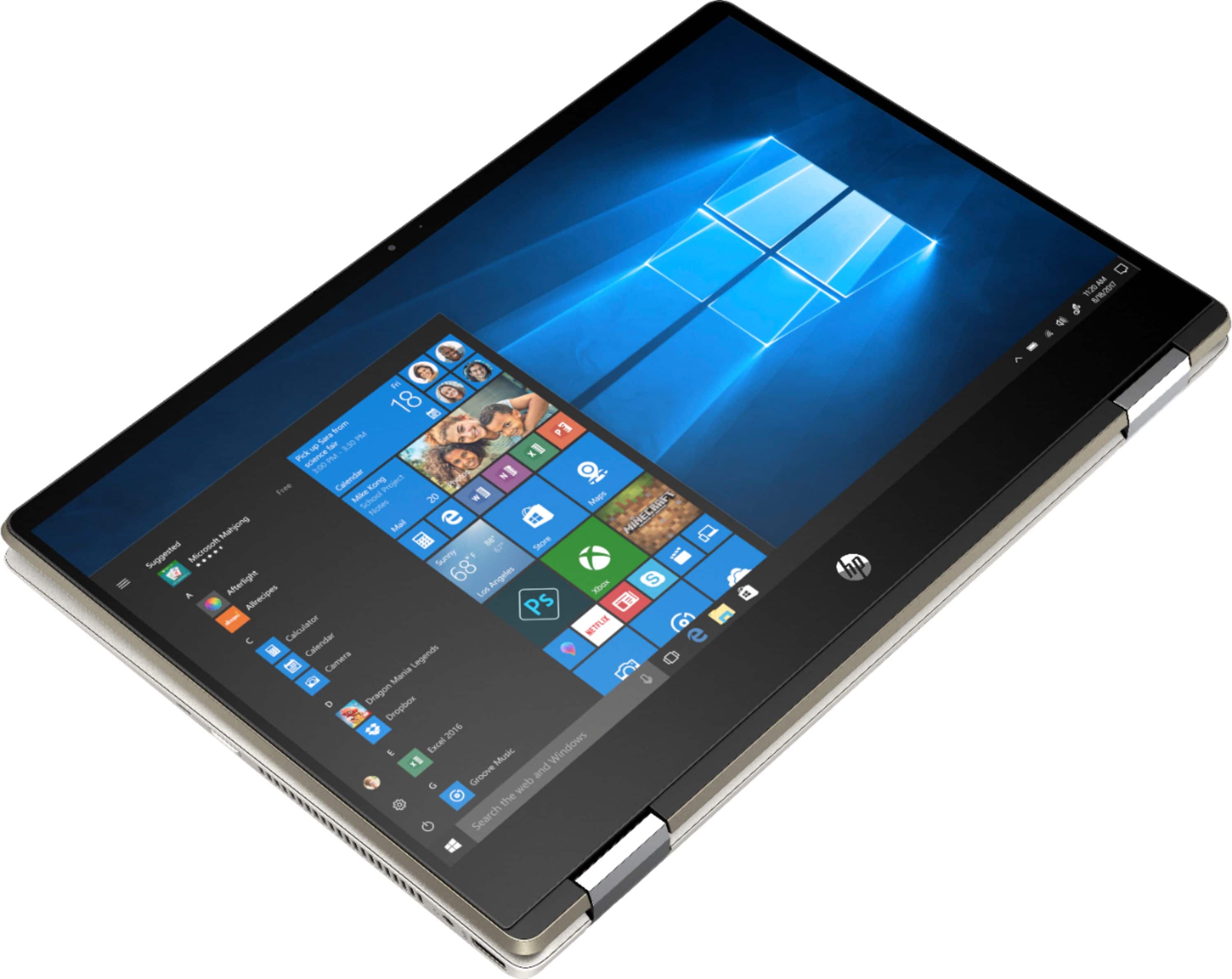 Alt View 12. HP - Pavilion x360 2-in-1 14" Touch-Screen Laptop - Intel Core i5 - 8GB Memory - 128GB Solid State Drive.
