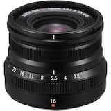Fujifilm - XF 16mm f/2.8 R WR Wide-Angle Lens - Black