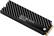 Alt View 12. WD - BLACK SN750 NVMe Gaming 500GB PCIe Gen 3 x4 Internal Solid State Drive with Heatsink for Desktops - Black.