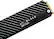 Alt View 16. WD - BLACK SN750 NVMe Gaming 500GB PCIe Gen 3 x4 Internal Solid State Drive with Heatsink for Desktops - Black.