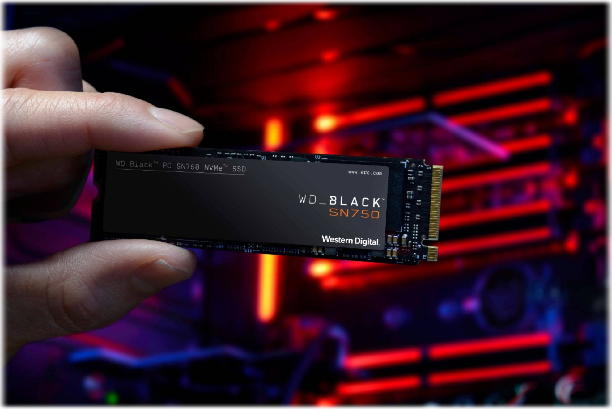 Wd Wd Black Sn750 Nvme Gaming 500gb Pcie Gen 3 X4 Internal Solid State Drive Wdbrpg5000anc Wrsn Best Buy
