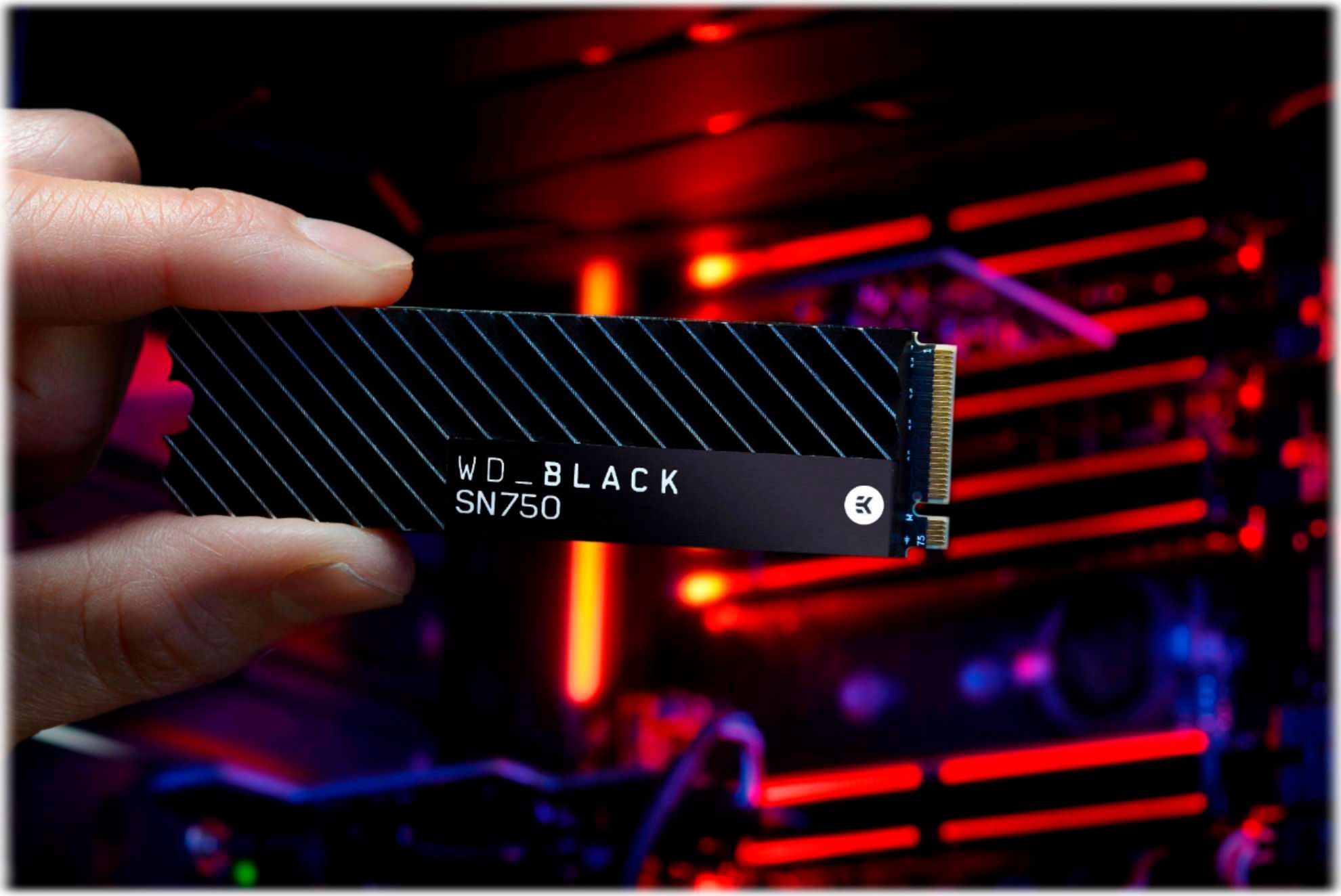 WD BLACK SN750 NVMe Gaming 1TB PCIe Gen 3 x4 Internal Solid State 