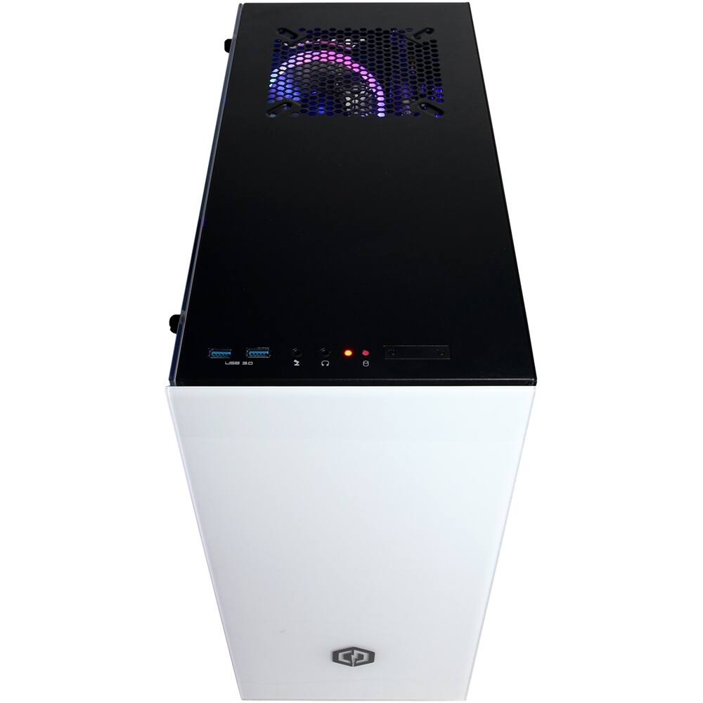 Alt View 11. CyberPowerPC - Gaming Desktop - Intel Core i5-9400F - 8GB Memory - NVIDIA GeForce GTX 1660 - 500GB SSD - White.