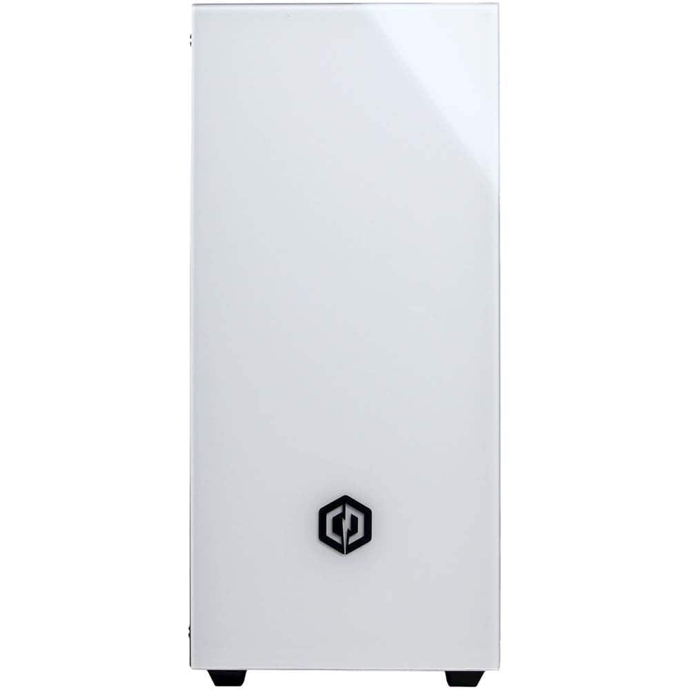 Alt View 6. CyberPowerPC - Gaming Desktop - Intel Core i5-9400F - 8GB Memory - NVIDIA GeForce GTX 1660 - 500GB SSD - White.