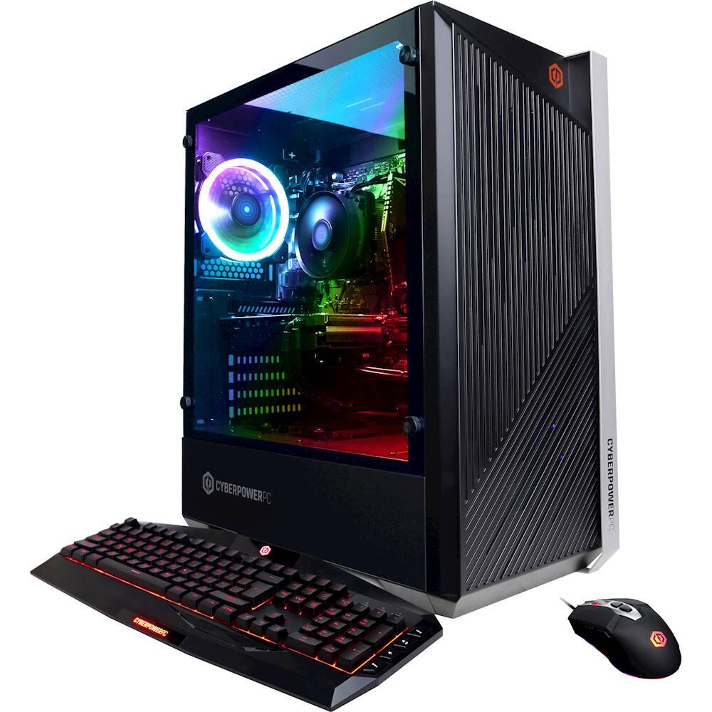 Best Buy: CyberPowerPC Gaming Desktop AMD Ryzen 5 2600 8GB Memory ...