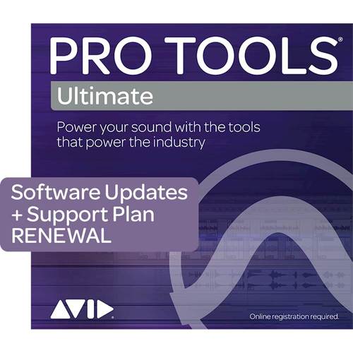 Avid - Pro Tools Ultimate (1-Year Update Subscription + Support Plan Renewal) - Mac, Windows