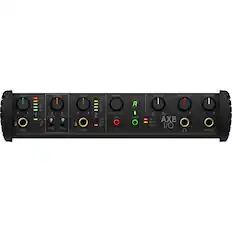 Front. IK Multimedia - USB Audio Interface - Black.