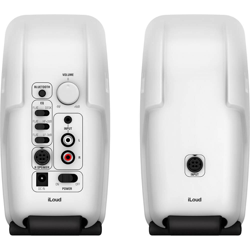 Alt View 11. IK Multimedia - iLoud Micro 3" 25W 2-Way Studio Monitors (Pair) - White.