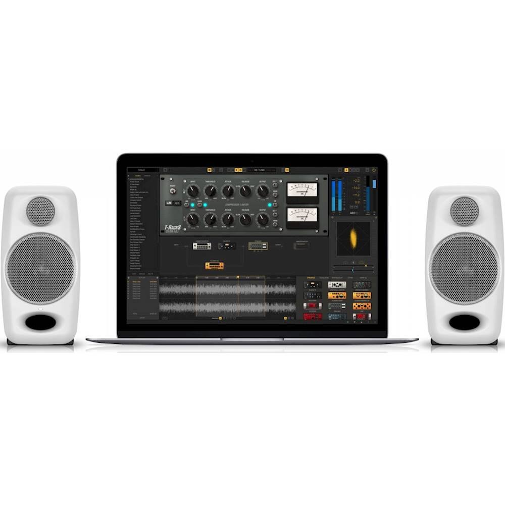 Alt View 12. IK Multimedia - iLoud Micro 3" 25W 2-Way Studio Monitors (Pair) - White.