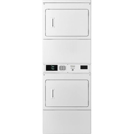 Whirlpool - 7.4 Cu. Ft. Gas Dryer with Space Saving Design - White