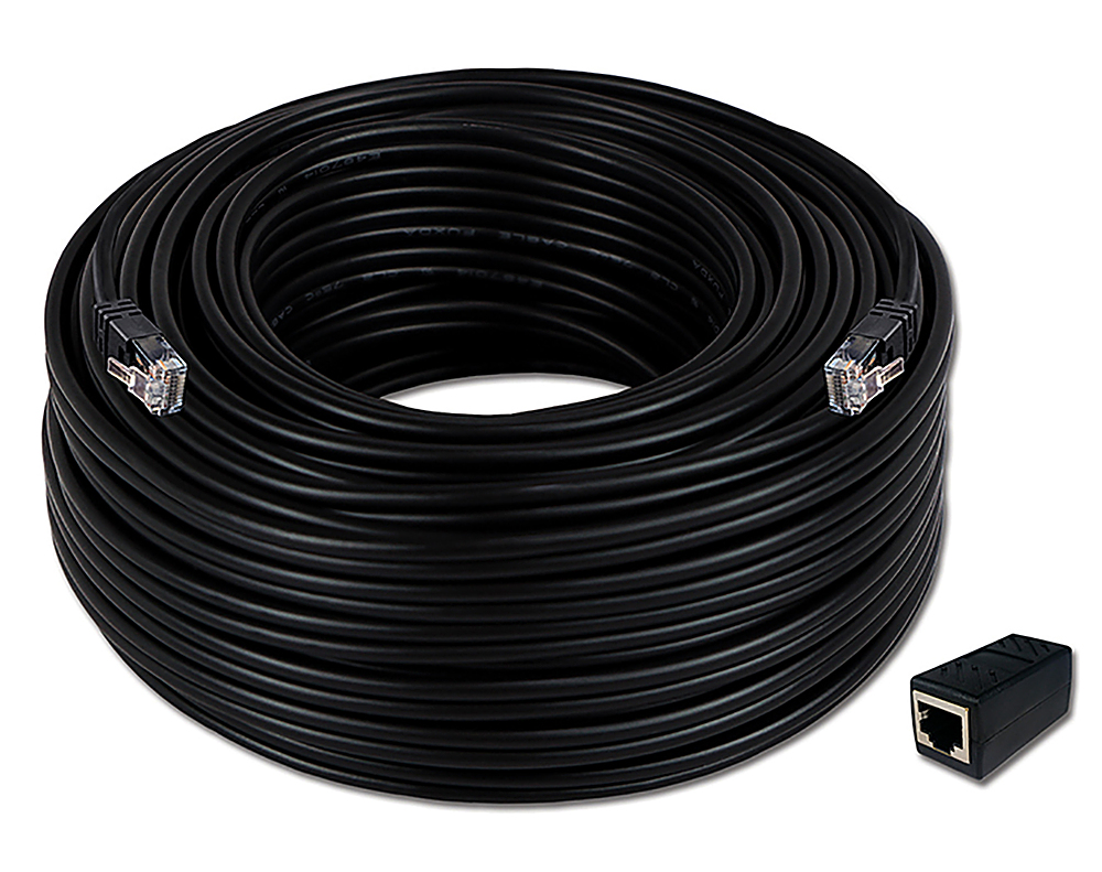 Night Owl 100 ft. Cat-5e Ethernet Cable Black CAB-100C5EC - Best Buy
