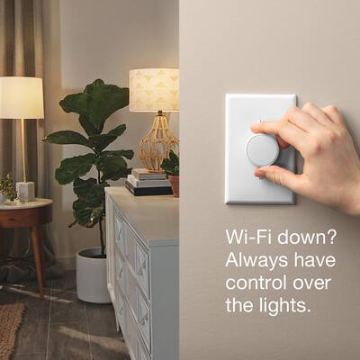 RunLessWire Click For Philips Hue Wireless Battery-Free Smart