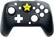 Front. PDP - Faceoff Wired Pro Super Mario Yellow Star Edition Controller for Nintendo Switch - Black.