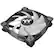 Alt View 16. Thermaltake - Pure 12 ARGB Sync Radiator Fan TT Premium Edition 120mm Case Cooling Fan Kit - Black/White.