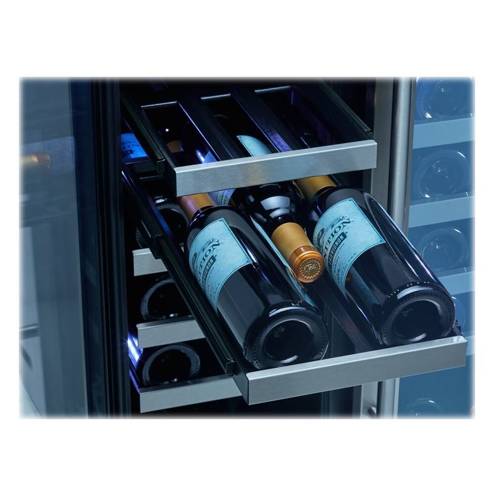 Best Buy Zephyr Presrv Wine Cooler, 24in Under SS+Glass