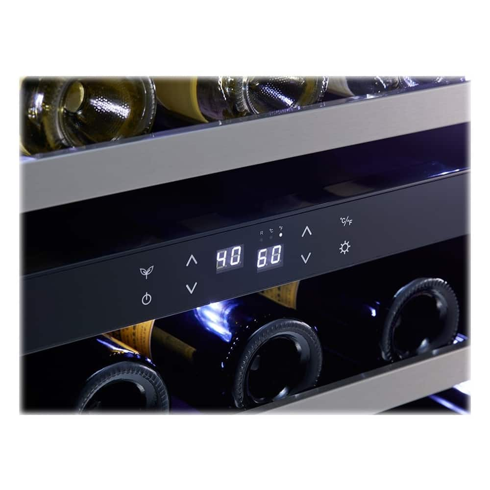 Best Buy: Zephyr Preserv 46-Bottle Dual Zone Wine Cooler Stainless ...