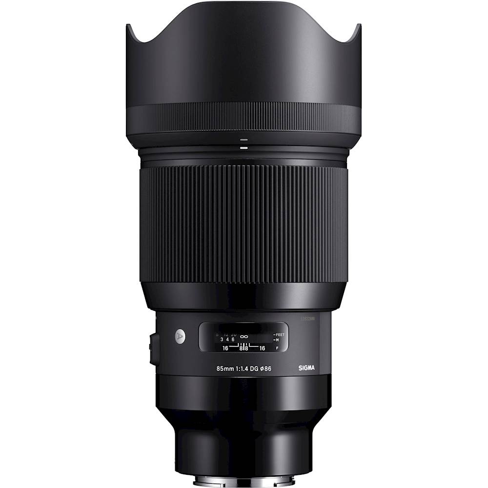 カメラ レンズ(単焦点) Best Buy: Sigma Art 85mm f/1.4 DG HSM Lens for Sony E-Mount Black 