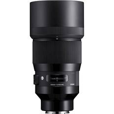Front. Sigma - Art 135mm f/1.8 DG HSM Telephoto Lens for Sony E-Mount - Black.