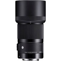 Sigma - Art 70mm f/2.8 DG Macro Lens for Sony E-Mount - Black - Front_Zoom