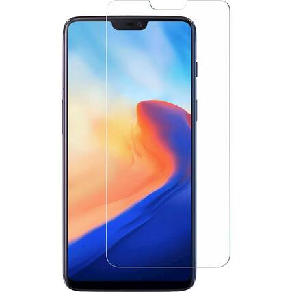 Cofi1453 3x Pellicola In Vetro Temperato 9H Per OnePlus 6T – Trasparente, Anti-Impronta, Facile Installazione, Spessore 0.3mm